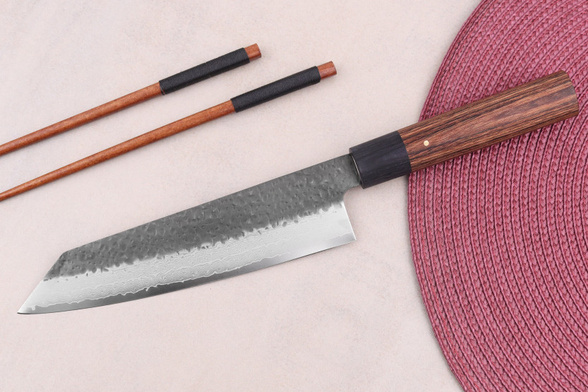 Couteau bunka 19cm japonais Shizu Hamono Gen VG10 damas