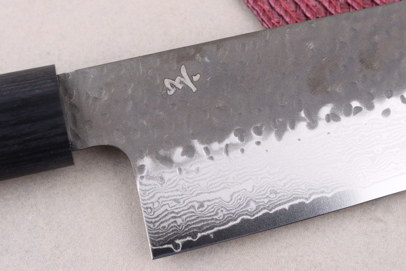 Couteau bunka 19cm japonais Shizu Hamono Gen VG10 damas