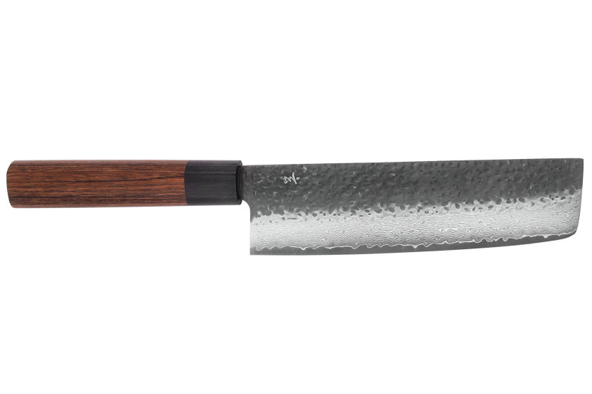 Nakiri-Messer 17cm japanisch Shizu Hamono Gen VG10 Damast