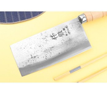 Hatsukokoro Sentan Migaki 17 cm Coltello da cuoco tradizionale cinese in legno d'acero 2