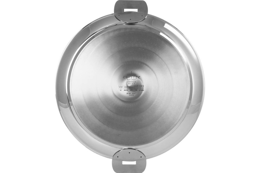 Cristel Mutine Amovable Crêpepfanne 26cm aus Edelstahl
