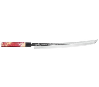 Sakimaru takohiki cuchillo 39cm Sakai Takayuki Rinka cuchillo japonés hecho a mano