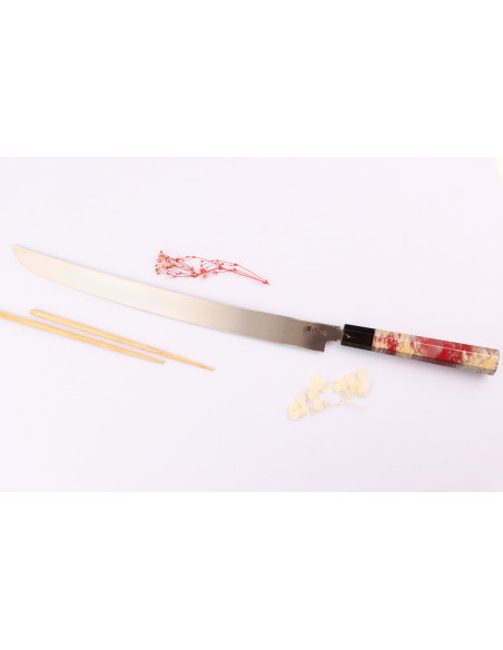 Sakai Takayuki Rinka sakimaru takohiki 39cm japanese handmade knife