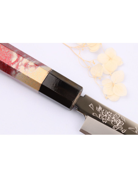 Sakimaru takohiki coltello 39cm Sakai Takayuki Rinka coltello giapponese fatto a mano