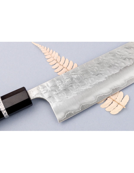 Cuchillo de cocinero tradicional japonés Yoshimi Kato Hyo SG2 de 24cm