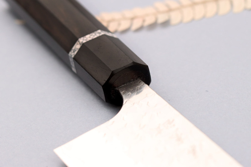 Cuchillo de cocinero tradicional japonés Yoshimi Kato Hyo SG2 de 24cm