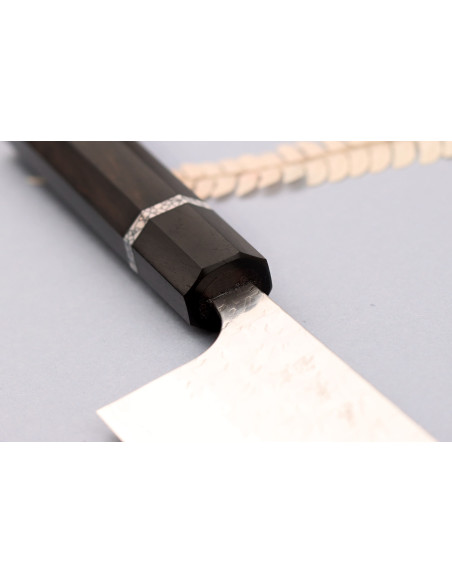 Cuchillo de cocinero tradicional japonés Yoshimi Kato Hyo SG2 de 24cm