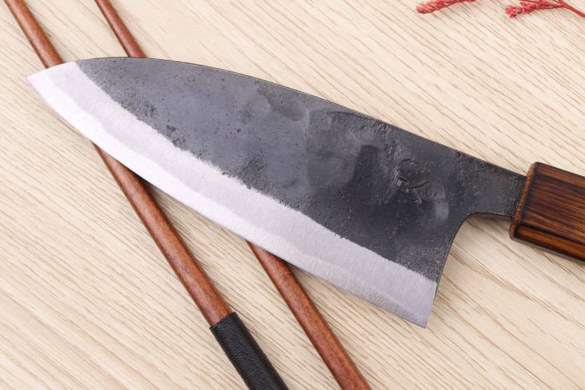 Hidetsune BS2 13,5 cm deba coltello giapponese fatto a mano
