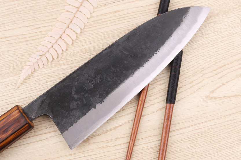 Hidetsune BS2 18 cm deba coltello giapponese fatto a mano