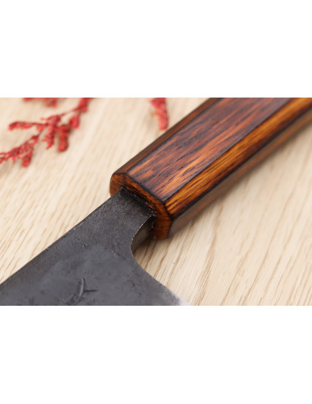 Hidetsune BS2 18cm cuchillo japonés deba hecho a mano