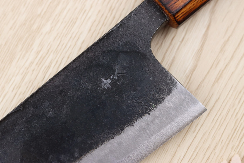 Deba-Messer 18cm japanisch handgefertigt Hidetsune BS2