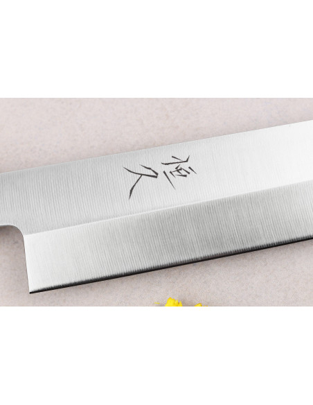 Japanese craft yanagiba knife 30cm Tsunehisa AUS-8 oak handle