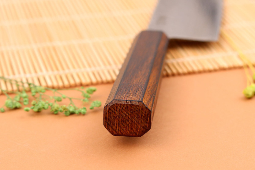 16,5cm Yuzo Enju Damascus 440C nakiri japans hobbymes