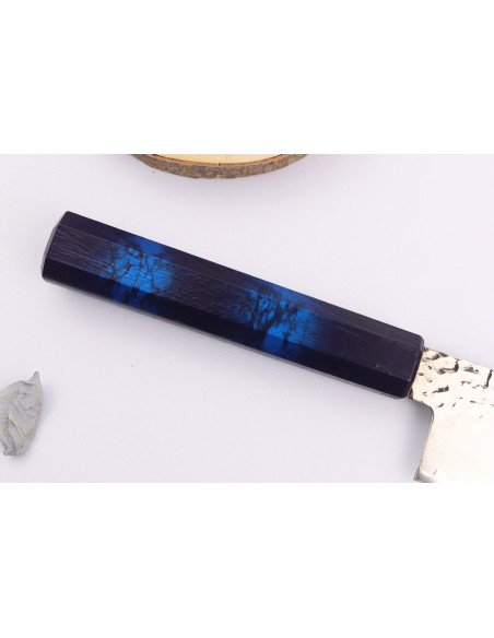 Sakai Takayuki Nanairo Blue Damas VG10 japansk kokkekniv 21 cm