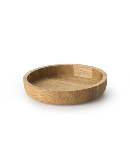 Continenta round serving tray in oak Ø20x4,3cm