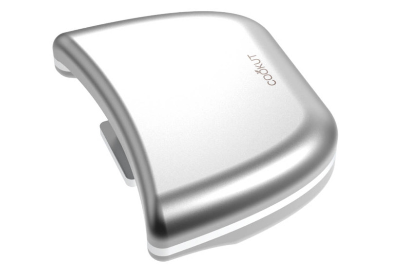 Removable Cookut La Merveilleuse handle in brushed stainless steel