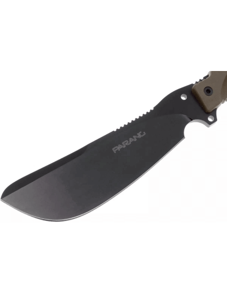 Fox Military Parang Knife 21717 17 cm blad Forprene-handtag + nylonhölje + överlevnadskit