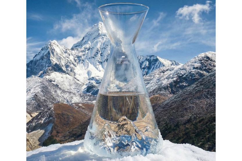 Alaskan Maker Topographic Everest vandkaraffel i krystalglas