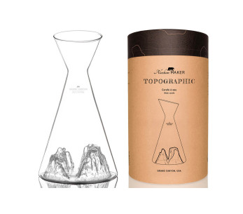 Grand Canyon Jarra de agua de 1L Topographic Alaskan Maker