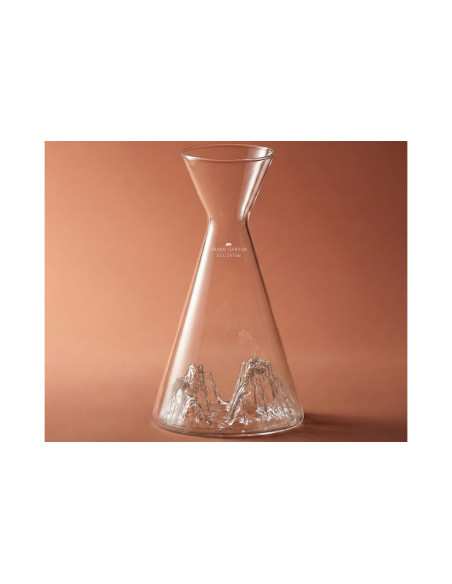 Alaskan Maker Topographic Grand Canyon Wasserkaraffe aus Kristallglas
