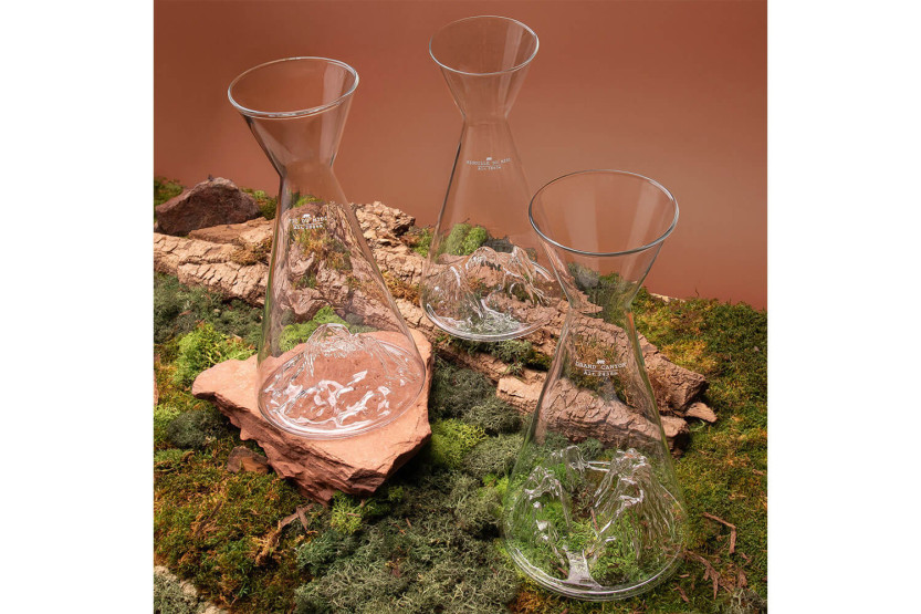 Alaskan Maker Topographic Pic du midi vannkaraffel i krystallglass