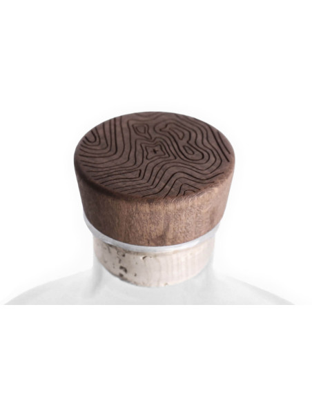 Alaskan Maker Topographic Mont Blanc Spirituosenkaraffe aus Kristallglas