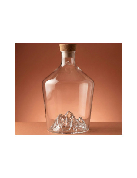 Alaskan Maker Topographic Mount Everest spritkaraff i kristallklart glas