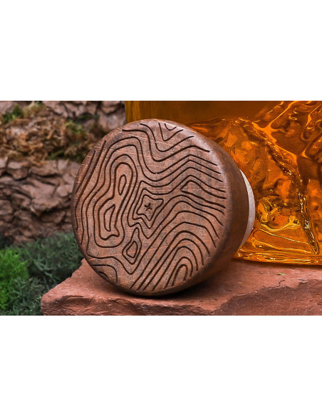Alaskan Maker Topographic Mount Everest spritkaraff i kristallklart glas