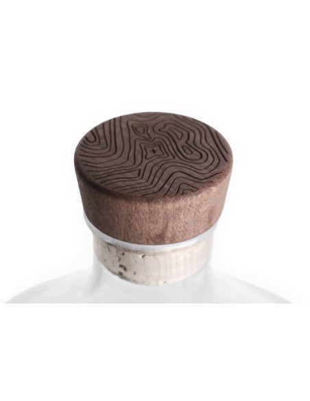 Alaskan Maker Topographic Mont Everest Spirituosenkaraffe aus Kristallglas