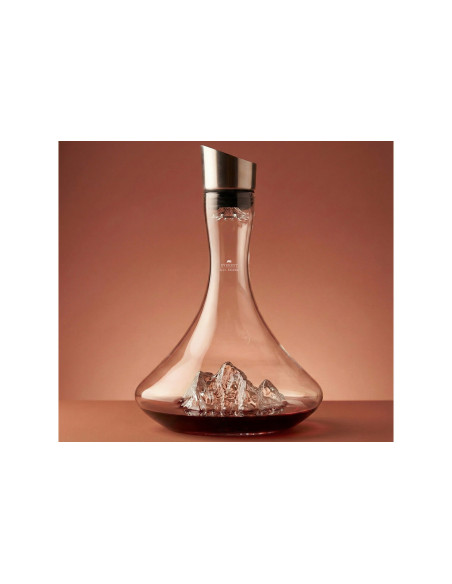 Alaskan Maker Topographic Mount Everest vinkaraff i kristallglas