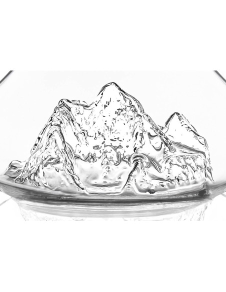 Alaskan Maker Topographic Mount Everest - Garrafa de vinho