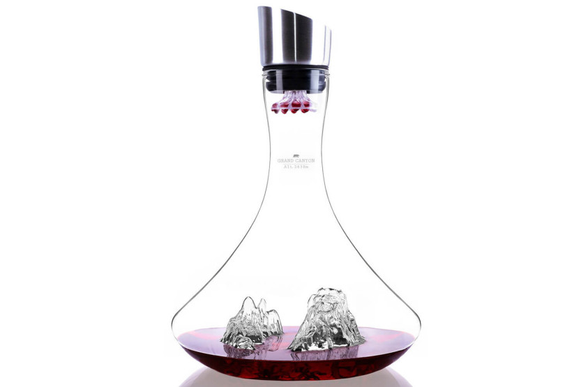 Garrafa de vinho Alaskan Maker Topographic Grand Canyon