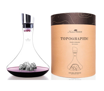 Decantador de vino Topographic Mont Rosa 1.5L - Alaskan Maker