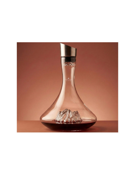 Alaskan Maker Topographic Mont Rosa vinkaraffel i krystalglas