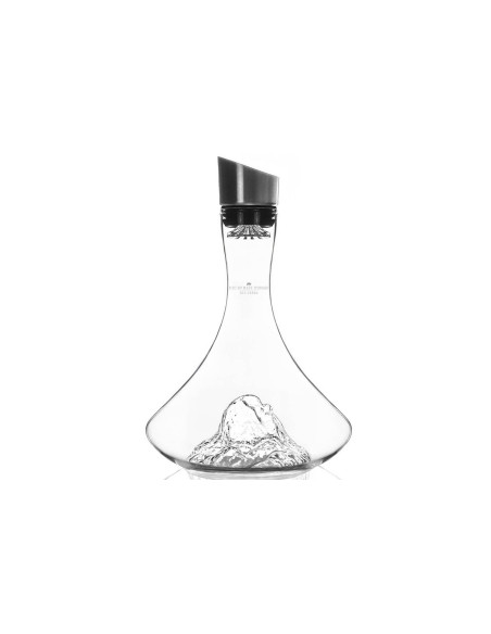 Carafe à vin Alaskan Maker Topographic Pic du midi en verre cristallin