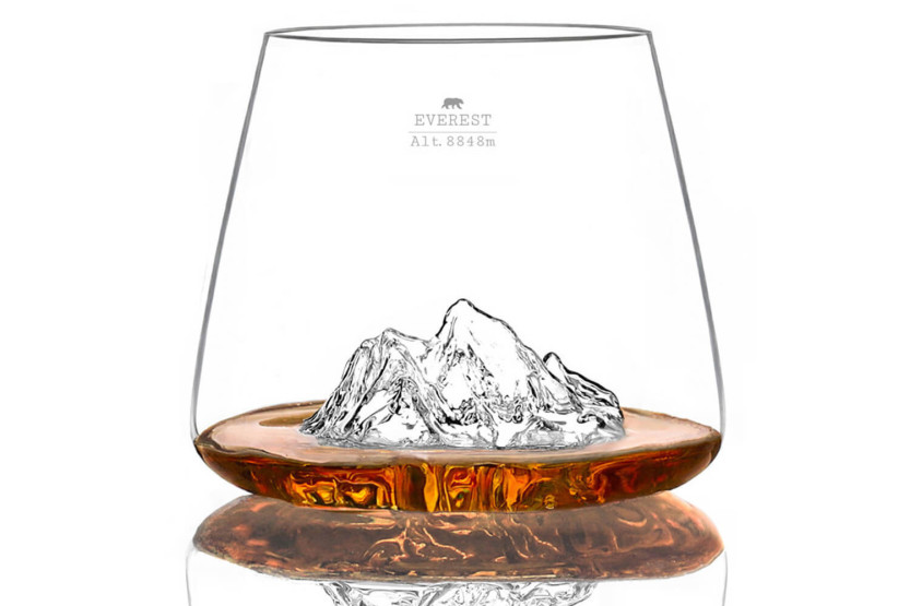 2 kpl Alaskan Maker Topographic Everest & Mont Blanc Aromilasit
