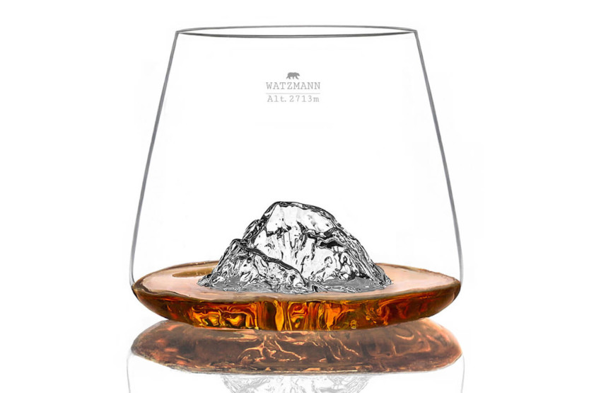2 kpl Alaskan Maker Topographic Zugspitze & Watzmann Aromilasit