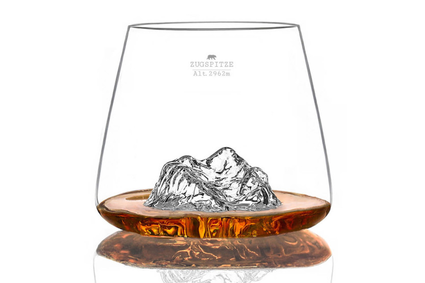 2 kpl Alaskan Maker Topographic Zugspitze & Watzmann Aromilasit