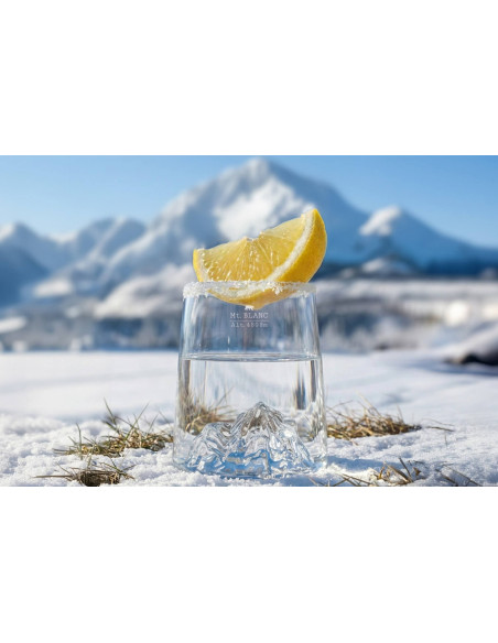 Set aus 4 Alaskan Maker Topographic Shooters aus Kristallglas