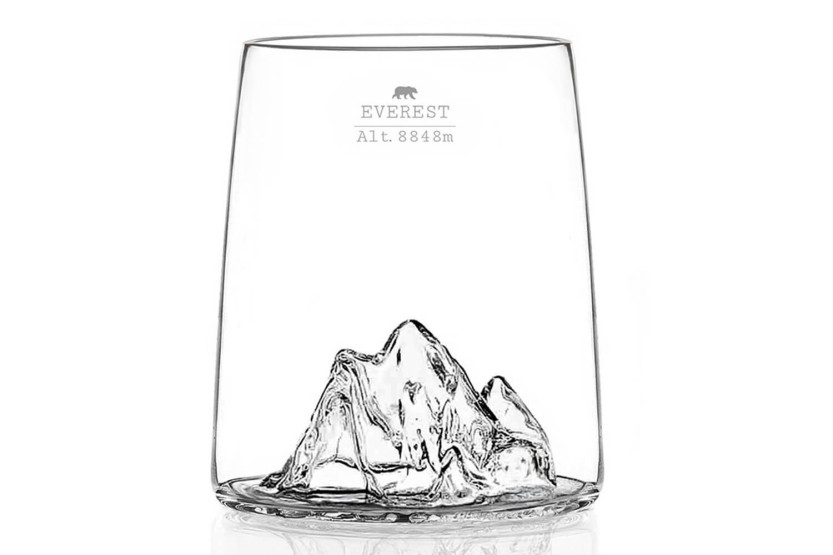 4 kpl Alaskan Maker Topographic Shottilasit