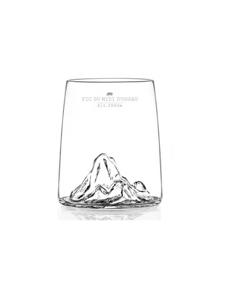4 kpl Alaskan Maker Topographic Shottilasit