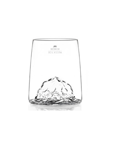 Set de 4 shooters Alaskan Maker Topographic en verre cristallin Swiss Edition