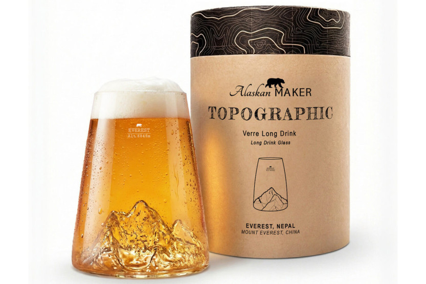 Alaskan Maker Topografinen Mount Everest pitkä Aromilasi
