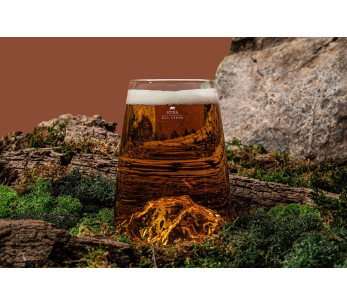 Copo para degustação cristal longo para bebidas espirituosas Alaskan Maker Topographic Etna 2