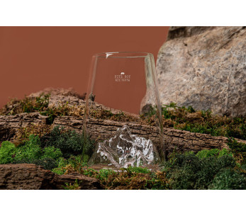 Alaskan Maker Topographic Fitz Roy långt kristall Spritglas 2
