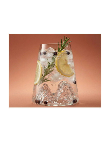 Alaskan Maker Topographic Grand Canyon långt kristall spritglas