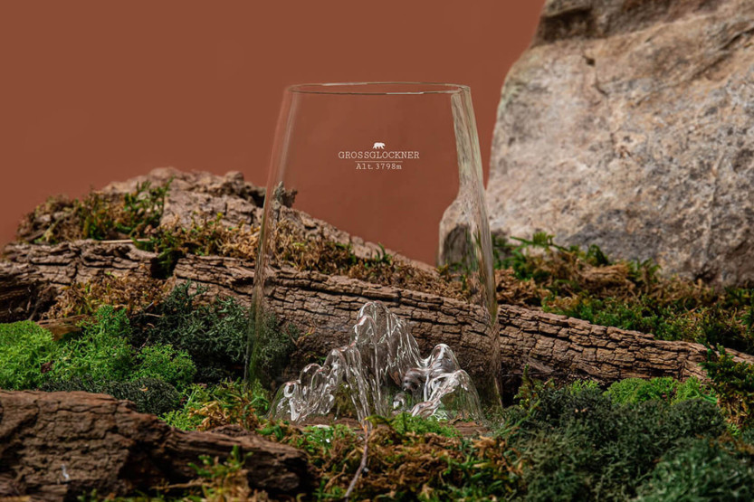 Vaso para degustación de cristal Alaskan Maker Topographic Grossglockner