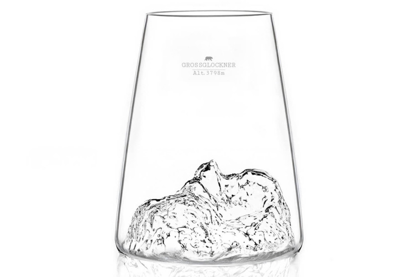 Alaskan Maker Topographic Grossglockner lang krystal Spiritusglas