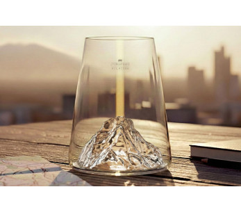 Alaskan Maker Topographic Jungfrau Vaso para degustación de cristal para bebidas espirituosas 2