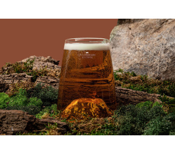 Copo para degustação de cristal para shot Alaskan Maker Topographic Kilimanjaro 2